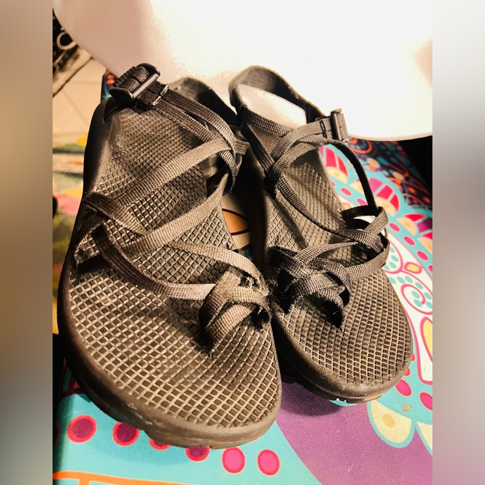 Chaco Z Sandal Boost Black Outdoor Hiking & Water Sandal Womens Size 9